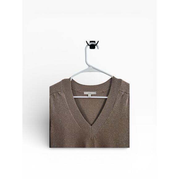 Copied - Joie Womens M iridescent sparkly sweater stretch feminine Light Spring - Picture 11 of 16